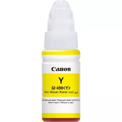 Canon Botella de Tinta Original Amarillo GI490 - GI490Y/0666C001