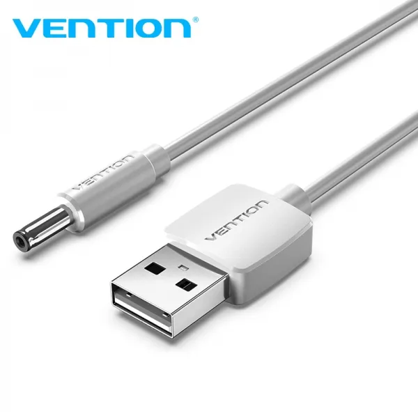 Vention Conversor USB Macho a DC 3.5mm Macho - 0.5m - Blanco