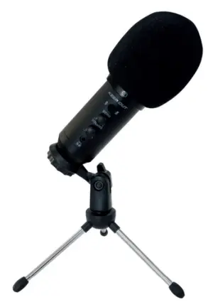 Micrófono Profesional KEEP OUT XMICPRO200 USB - Control de Ganancia