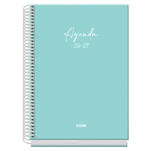 Dohe Agenda Escolar 26/27 A5 Semana Vista Papel Offset 70g Cubierta Cartón Verde