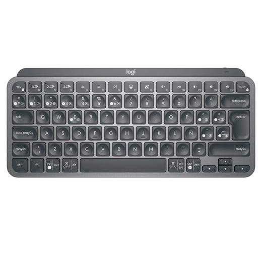 Logitech Teclado Mx Mini Inalámbrico Qwerty Español Grafito