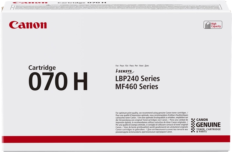 Canon 070H Negro Cartucho De Toner Original - 5640C002