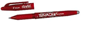 Pilot Frixion Ball Bolígrafo Gel Borrable 0.7mm Rojo con Grip Ergonómico