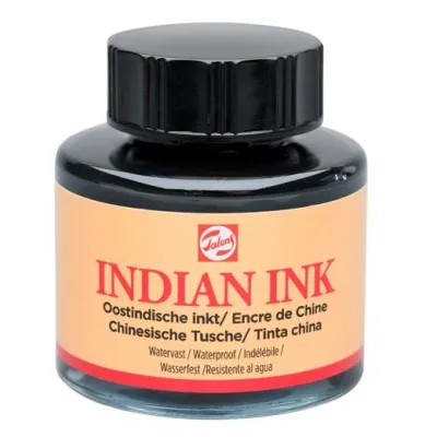 Talens Tinta China Frasco 30Ml Negro