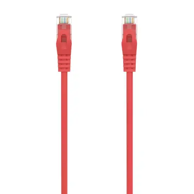 Aisens Cable de Red RJ45 LSZH Cat.6A 500 MHz UTP 3m 10 Gigabit/s Color Rojo