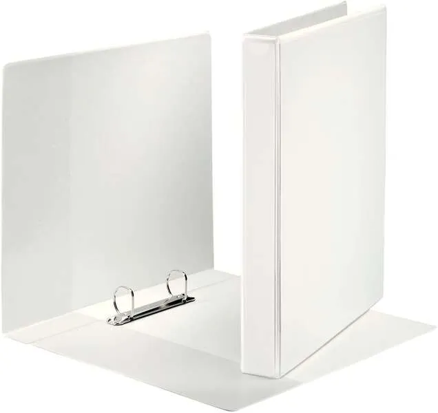 Esselte Canguro Plus Carpeta De Anillas - Formato A4 - Capacidad Para 230 Hojas - 2 Anillas De 25Mm - Color Blanco