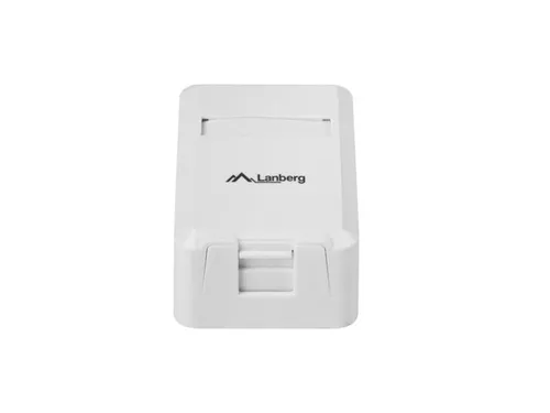 Lanberg Caja De Conexiones De Red Cat6 Blanca