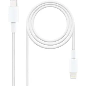 Nanocable Cable USB-C Macho a Lightning Macho 50cm