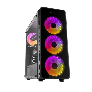 NOX Hummer TGM Midi Tower Negra