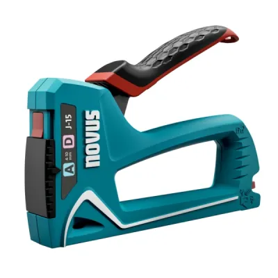 Novus J15 Clavadora/Grapadora para Grapas de 4 a 10mm con Mecanismo de Desplazamiento