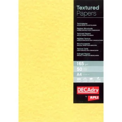 APLI PAPEL PERGAMINO A4 165GR PACK 50H ORO
