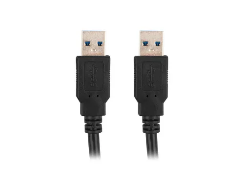 Lanberg Ca-Usba-30Cu-0018-Bk Cable Usb Usb 3.2 Gen 1 (3.1 Gen 1) 1,8 M Negro