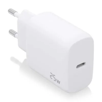 Aisens Cargador USB-C PD 3.0 25W 1 Puerto Blanco