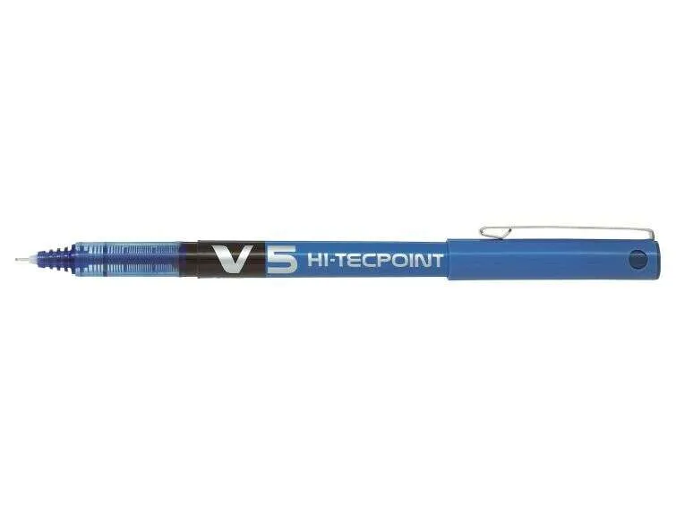 Pilot V-5 Hi-Tecpoint Roller Tinta Líquida Azul