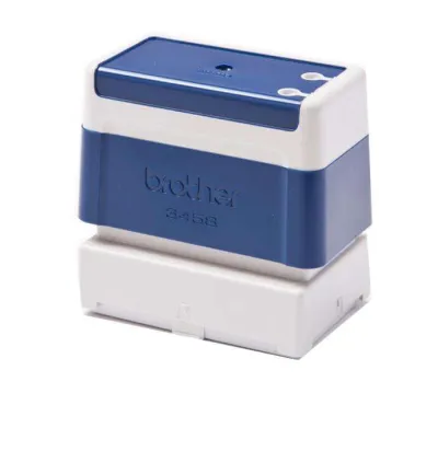 Brother Pack de 6 Monturas de Sellos Originales 34x58mm Color Azul