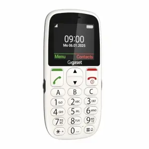Gigaset GL395 Teléfono Móvil para Mayores 2.2" - IP44 - Base de Carga - Blanco