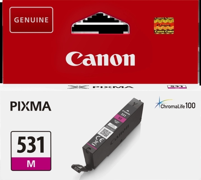 Canon Cli531 Magenta Cartucho De Tinta Original - 6120C001/Cli531M