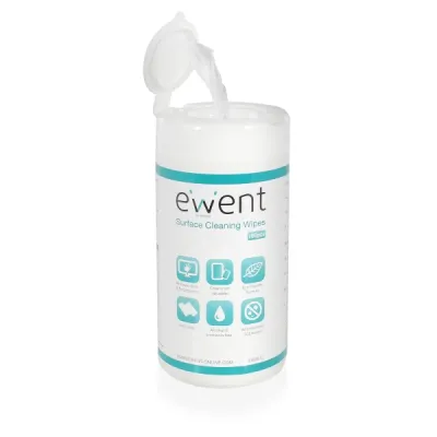 Ewent EW5612 Toallitas Para Superficie - Limpieza Eficaz Para Hogar Y Cocina