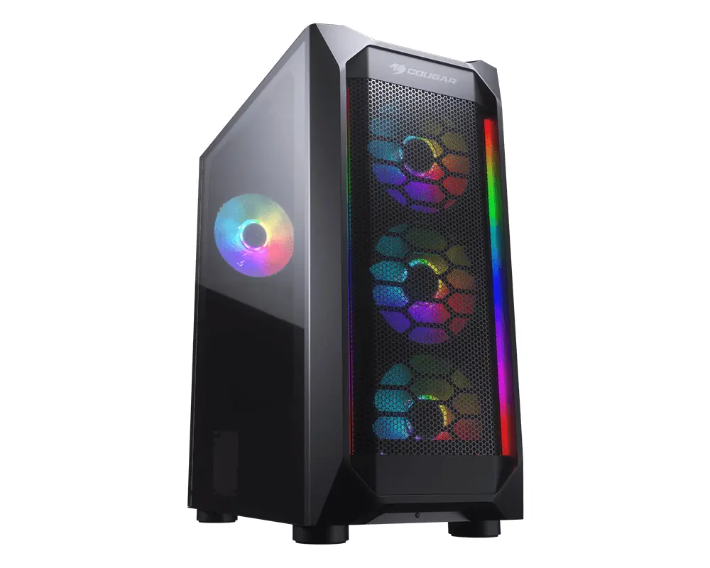 Cougar MX410 Mesh-G Semitorre RGB Gaming Case