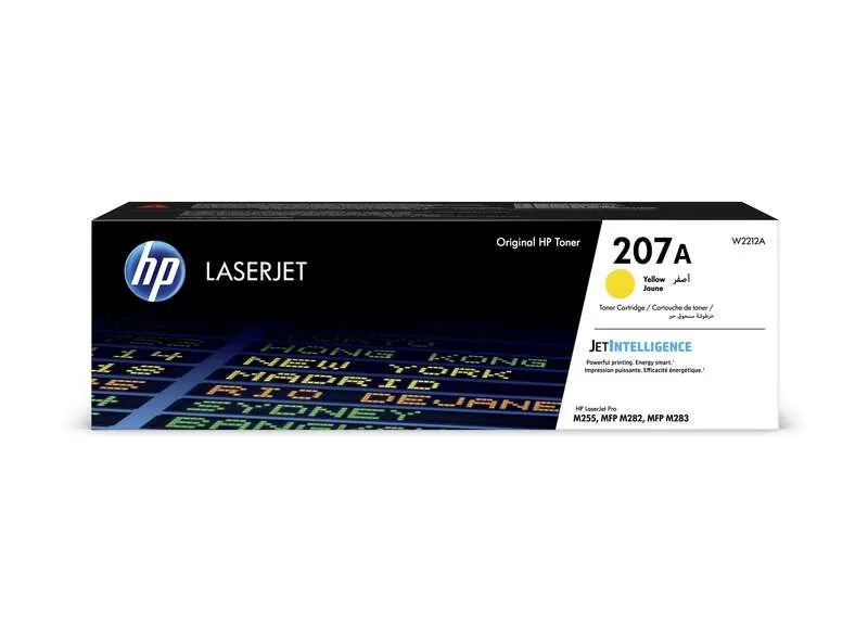HP Tóner Amarillo LaserJet Pro MFP M 282 NW - 207A