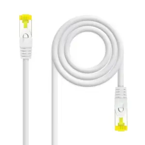 Nanocable Cable de Red RJ45 LSZH Cat.6a S/FTP AWG26 0.50m Blanco