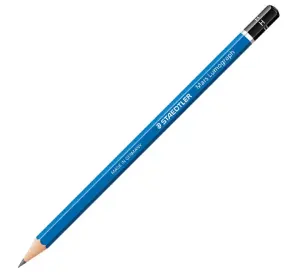 Staedtler Mars Lumograph 100 Lápiz Grafito Hexagonal Mina H 2mm Madera Sostenible