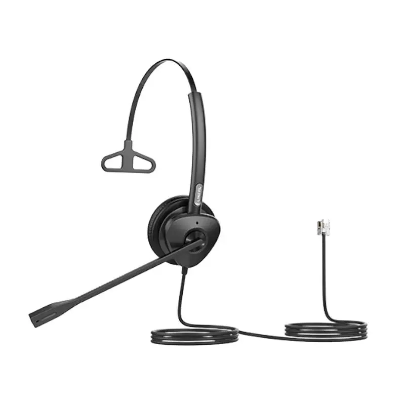 Fanvil HT301 Auriculares Mono RJ9 con Cancelación de Ruido ENC