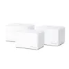 Mercusys Halo H80X Pack de 3 Unidades Wi-Fi 6 Mesh AX3000, Cobertura 650m², Velocidad 3000 Mbps, Blanco