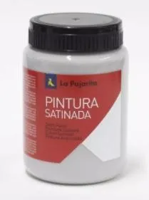 La Pajarita Témpera Escolar Bote De 35Ml Satinada Gris L-40