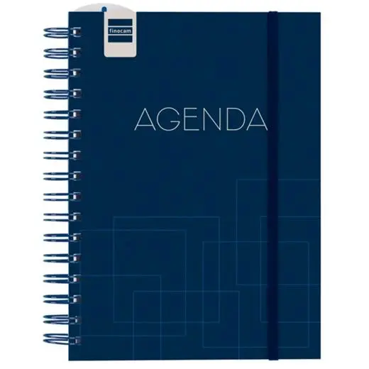 Finocam Institut Agenda Escolar 26/27 Semana Vista Vertical 155x215mm Azul Marino