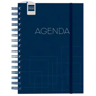 Finocam Institut Agenda Escolar 26/27 Semana Vista Vertical 155x215mm Azul Marino