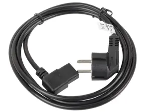 Lanberg Cable De Transmisión CEE7/7 IEC 320 Negro 3m CA-C13C-12CC-0030-BK