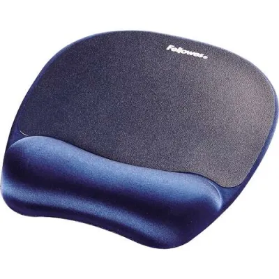 Fellowes Alfombrilla Con Reposamuñecas Espuma Memory Foam - Confort Excepcional - Color Zafiro