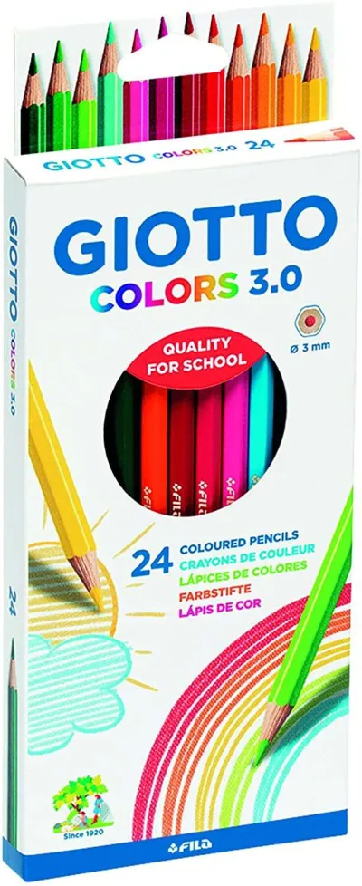 Giotto Lápices de Colores Surtidos 24 Unidades