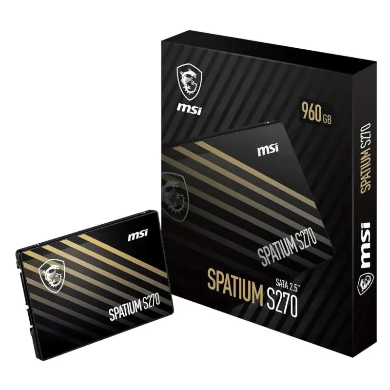 Msi Ssd Spatium S270 960Gb 2.5" Sata 3 6Gbps