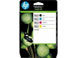 Hp Tinta Bk, C, M, Y, Officejet Pro 9000 Series - Nº 963 *Pack De 4*