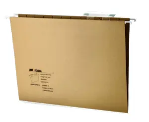 Fade Carpeta Colgante Visor Superior Kio Kraft Cartulina A4 con Etiquetas - 50 Unidades