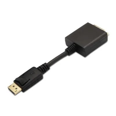 Aisens Conversor DisplayPort a DVI Single Link DP/M - DVI A/H Negro 15cm
