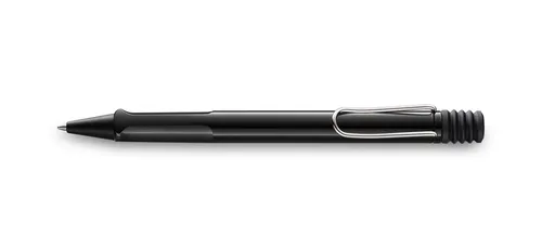 Lamy Bolígrafo Safari Black 219M Punta Media Tinta Azul Recargable Color Negro En Estuche