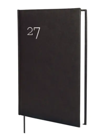 Finocam Dynamic Milano Agenda Profesional Anual 2027 1 Día por Página 165x240mm Tapa Dura Negra