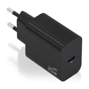 Aisens Cargador GaN 20W USB-C PD3.0 Negro