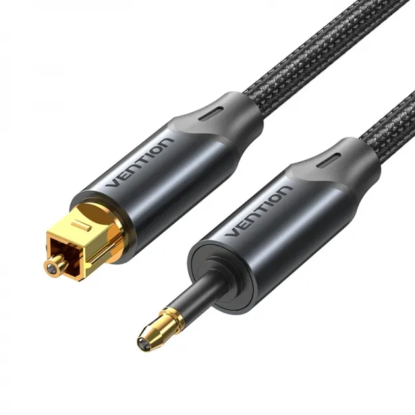 Vention Cable De Audio De Fibra Optica - 1.5M - Color Negro