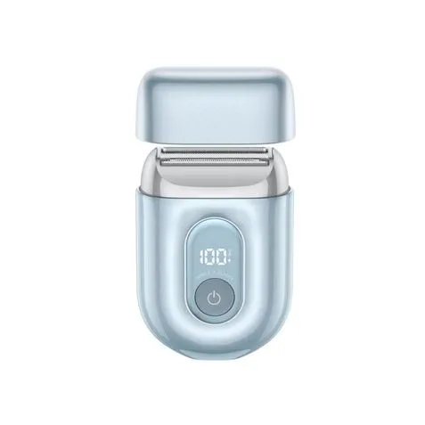 Xo Cf42 Depiladora Electrica - Bateria 450Mah - Cuchillas De Acero - Ipx6 - Color Azul