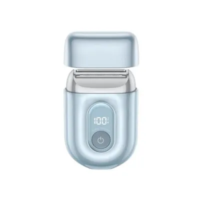 XO CF42 Depiladora Eléctrica IPX6 con Batería de 450mAh y Cuchillas de Acero - Azul