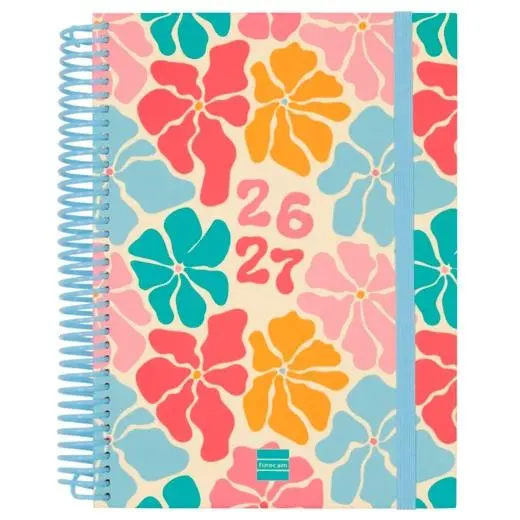 Finocam Agenda Diva Para Estudiantes Espiral 4º-155X212Mm 1Dp Spring Curso 2026-2027