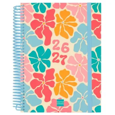 Finocam Agenda Diva Espiral 4º 155x212mm 1DP Spring Curso 2026-2027