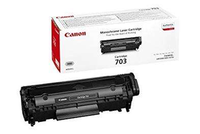 Canon 703 Negro Cartucho De Toner Original - 7616A005