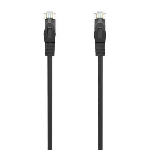 Aisens Cable De Red Latiguillo Rj45 Lszh Cat.6 Utp Awg24 Negro 25 Cm