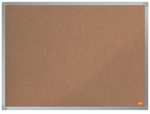 Nobo Tablero de Anuncios de Corcho 600x450mm con Marco de Aluminio Anodizado