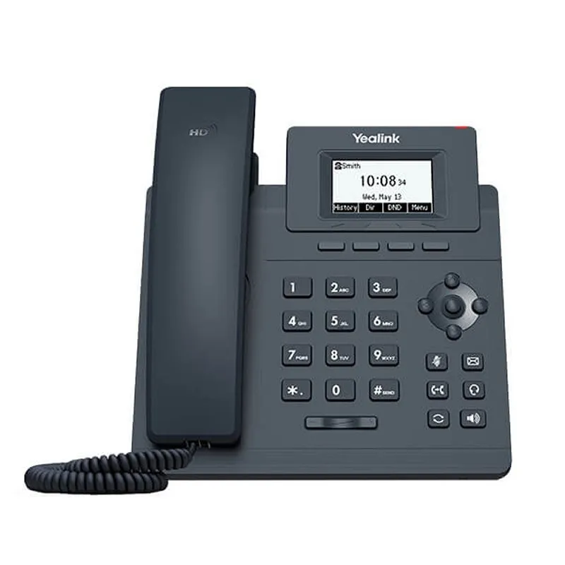 Yealink Sip-T30P  1 Cuenta, Con Poe, Sin Psu